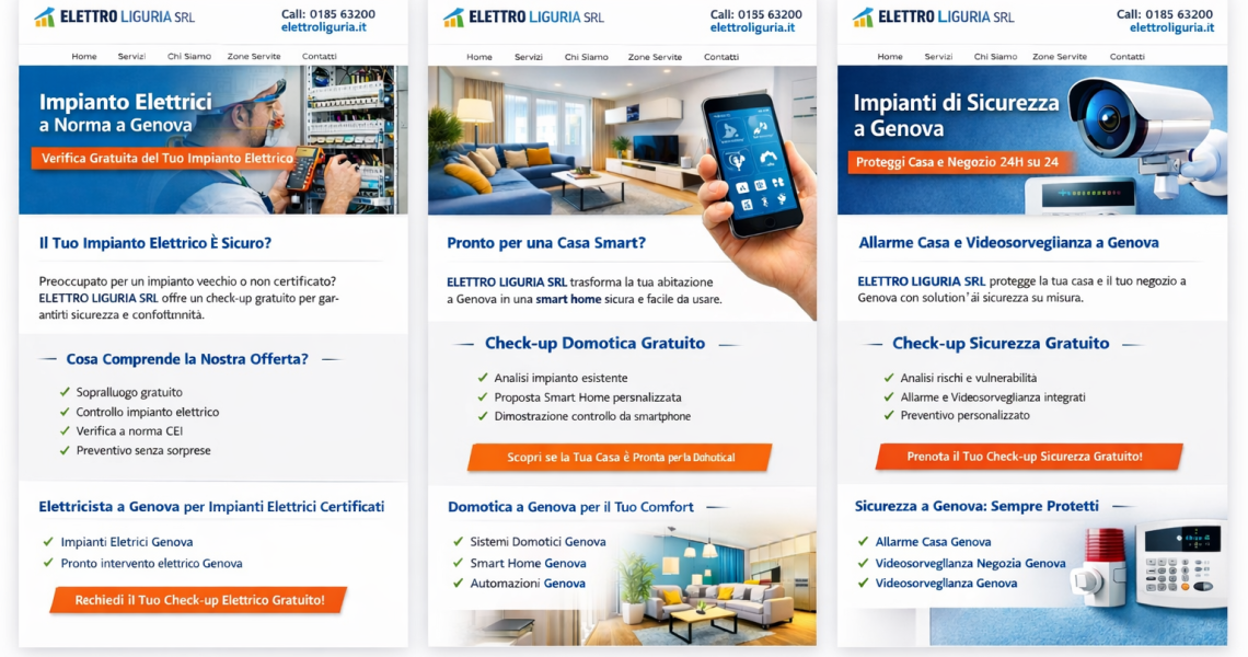 Impianti di Sicurezza a Genova | Allarme e Videosorveglianza – ELETTRO LIGURIA SRL