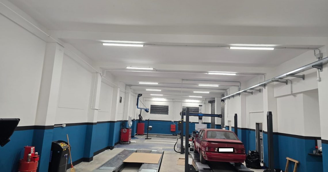 Impianto Elettrico per Autofficina con Progetto ai sensi del DM37/81