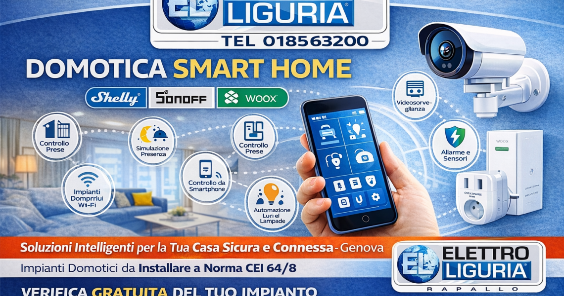 La tua casa può diventare più sicura, efficiente e controllabile: scopri perché la domotica smart home non è solo tecnologia, ma tranquillità quotidiana