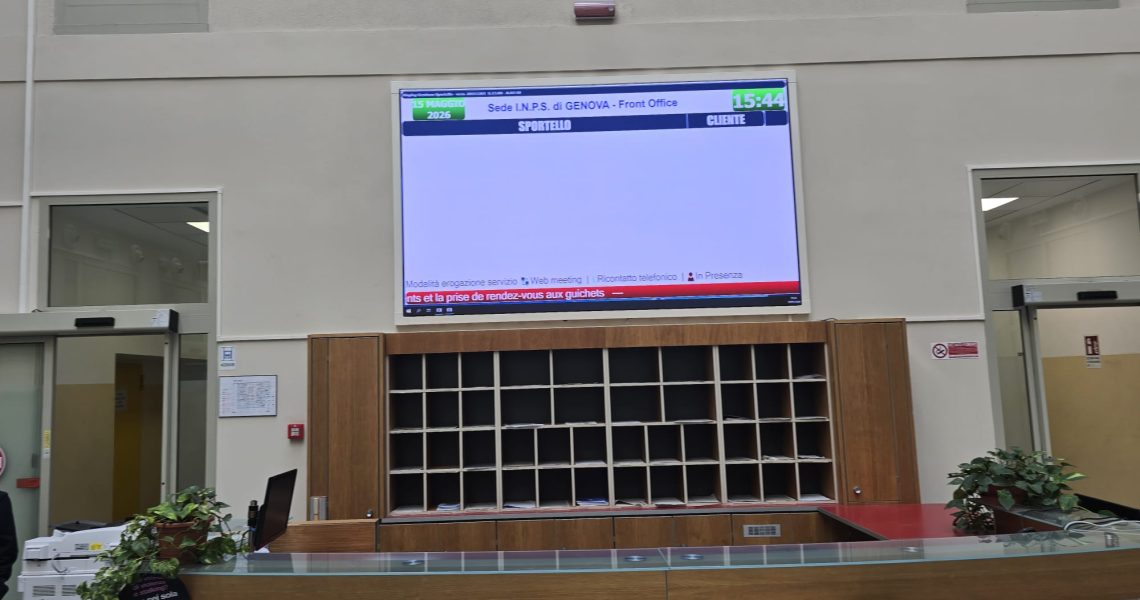 Installazione a Genova con prodotti Hikvision e Matrice Videoprocessore Novastar H2